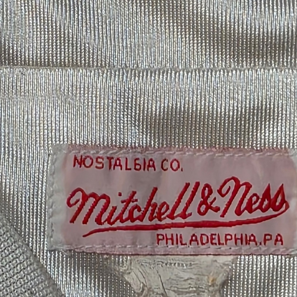 Mitchell & Ness 1993 Houston Oilers Warren Moon #1 Vintage Jersey White XL - Picture 6 of 8